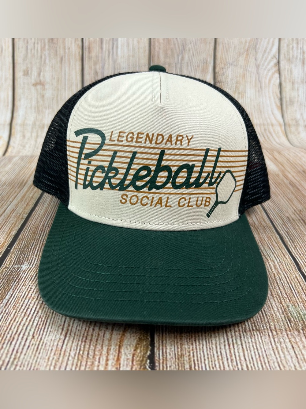 Legendary Pickleball Social Club Snapback Mesh Trucker Hat Cap American Needle